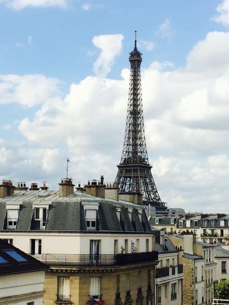 小巴黎15区靠近7区铁塔全景大阳台高品质F1出租